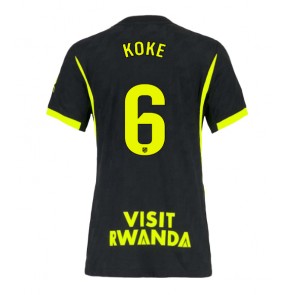 Atletico Madrid Koke #6 Udebanetrøje Dame 2026-27 Kortærmet